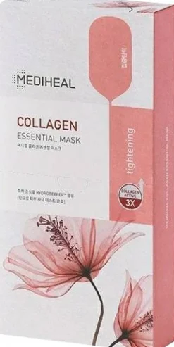 Tuchmaske für das Gesicht mit Kollagen