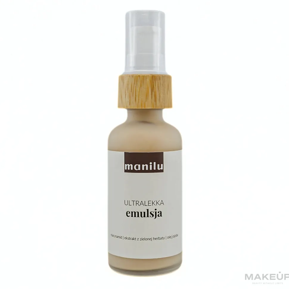 Ultraleichte Emulsion für das Gesicht mit Niacinamid und Jojobaöl