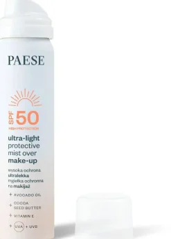Ultraleichter Schutzspray über Make-up SPF 50