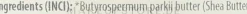 Unraffinierte Bio-Sheabutter