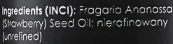 Unraffiniertes Erdbeeröl