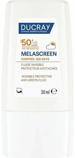 Unsichtbarer Sonnenschutz-Fluid für das Gesicht