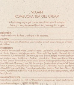 Veganes Gesichtscreme-Gel mit Kombucha Tee-Extrakt