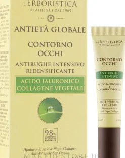 Verjüngende Augencreme mit Hyaluronsäure und pflanzlichem Kollagen