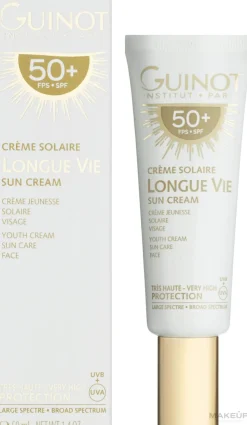 Verjüngende Sonnencreme für das Gesicht
