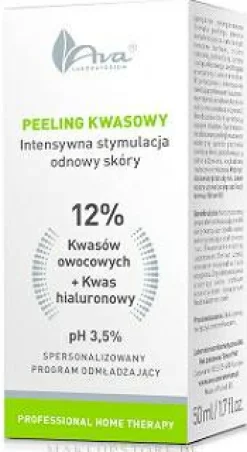 Vitalisierendes Gesichtspeeling mit Hyaluronsäure und Fruchtsäuren