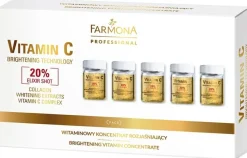 Vitamin-leuchtkräftiges Gesichtskonzentrat