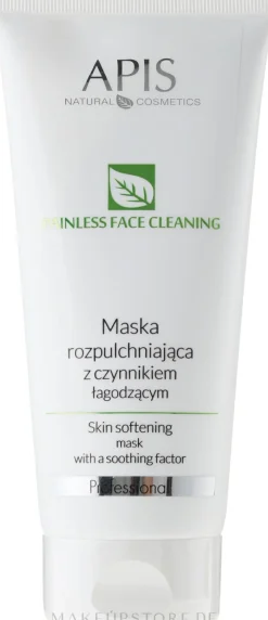 Weichmachende Gesichtsmaske mit beruhigendem Effekt und Minzextrakt