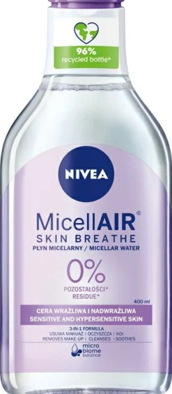 Weichmachendes Mizellenwasser 3 in 1 für trockene und empfindliche Haut