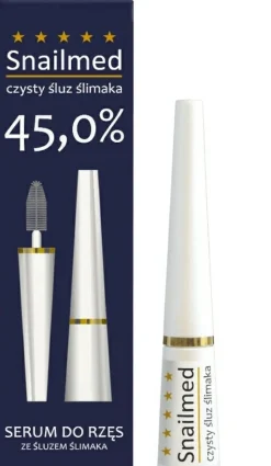 Wimpernserum mit Schneckenschleim