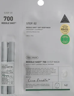 Zweistufige Gesichtsmaske